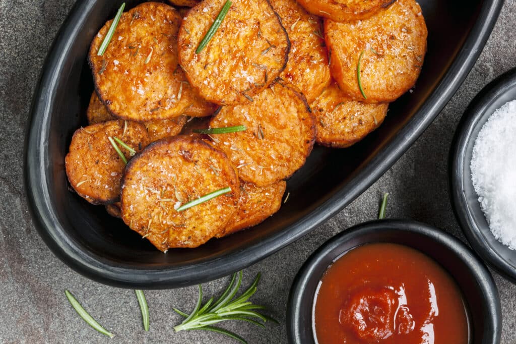 Chips de patate douce