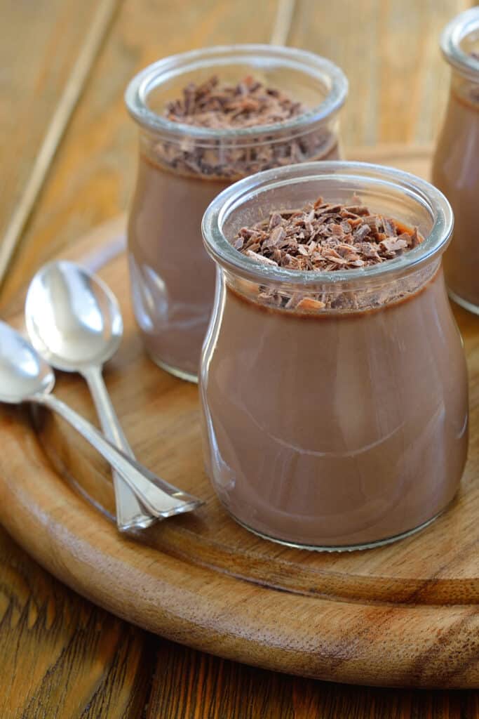 Panna cotta chocolat