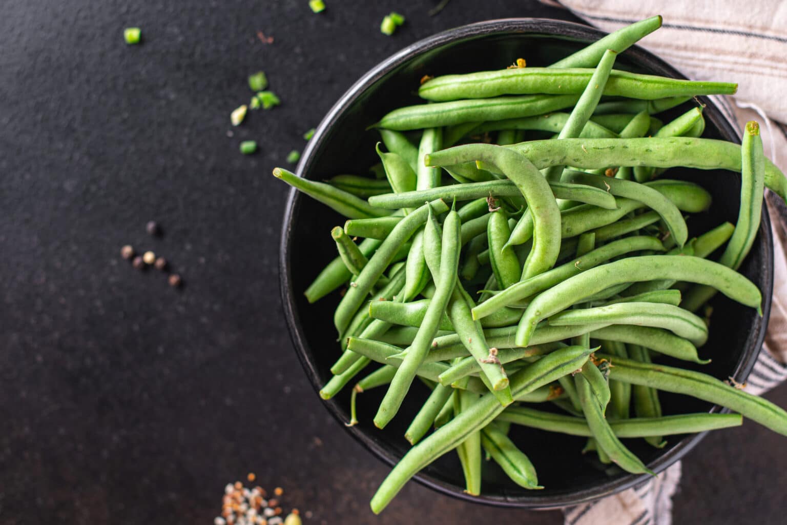 Cuisson des haricots verts à la cocotte minute