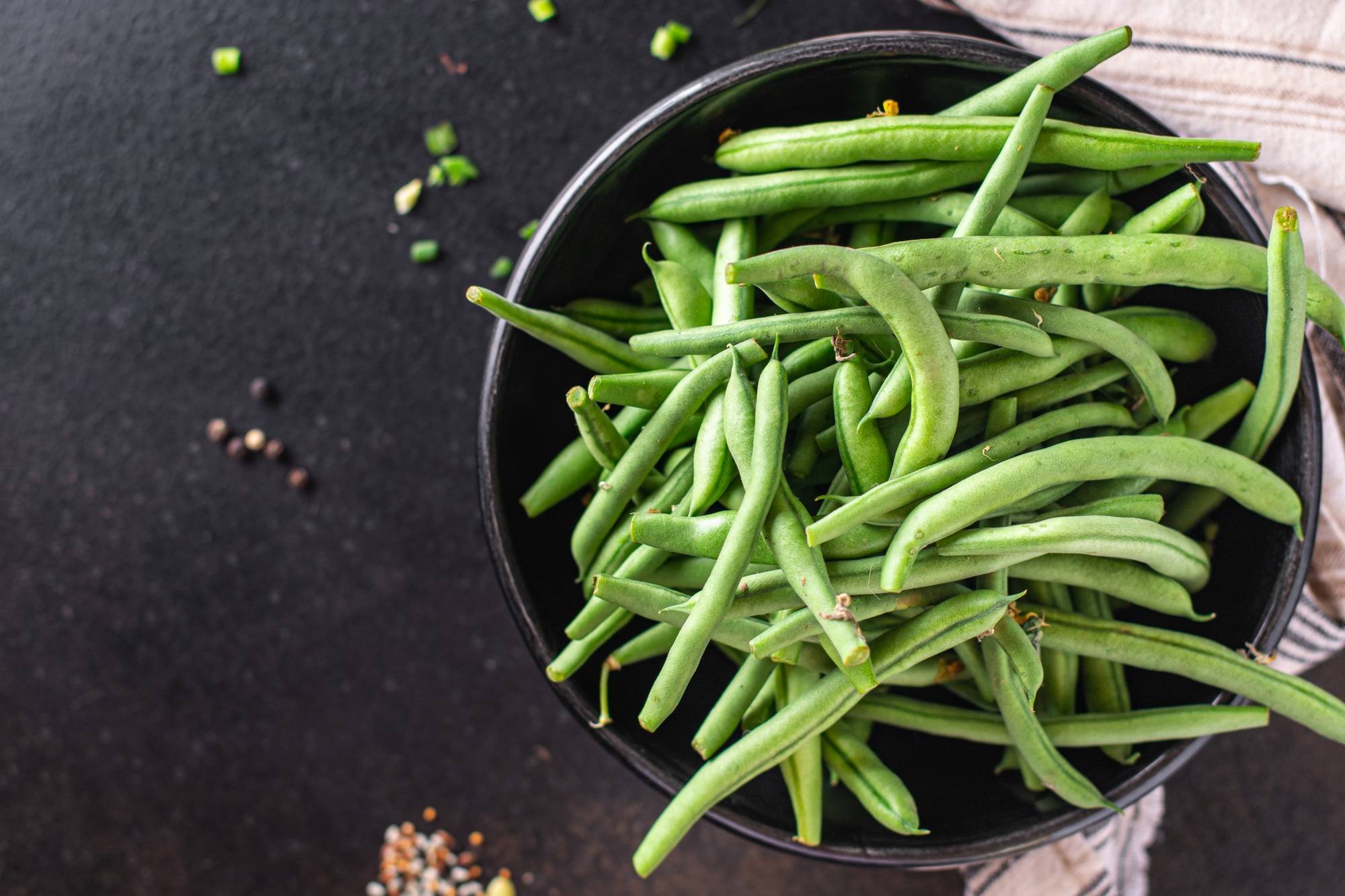 Cuisson des haricots verts à la cocotte minute
