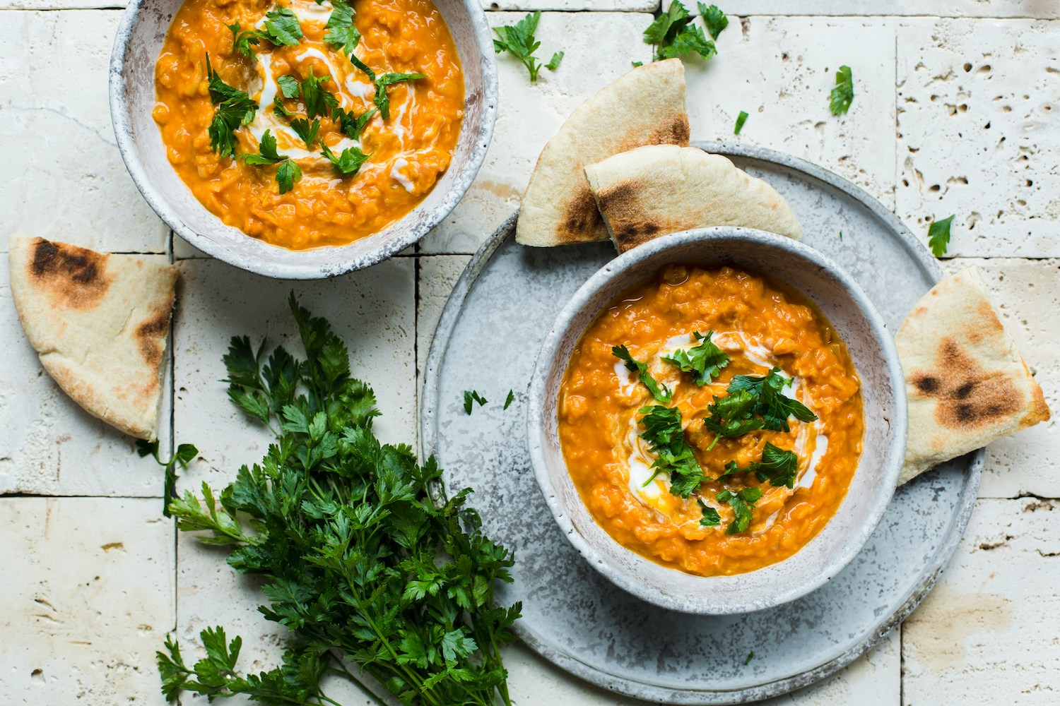 dahl de lentilles corail