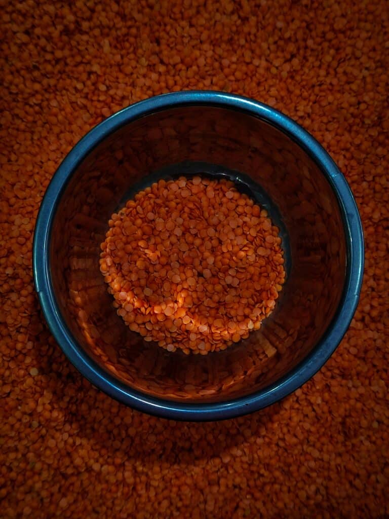 dahl de lentilles corail