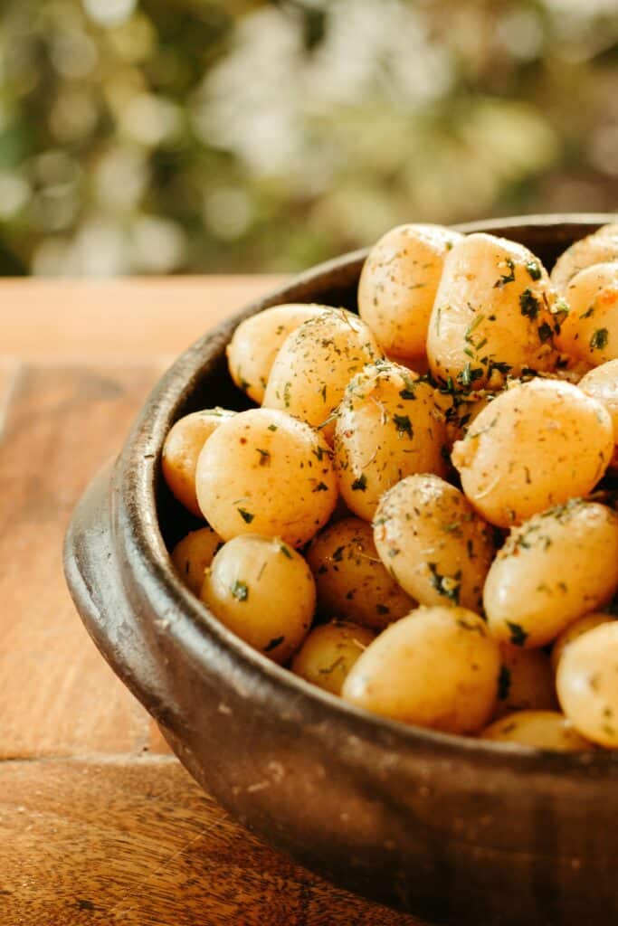 pommes de terre grenaille au four