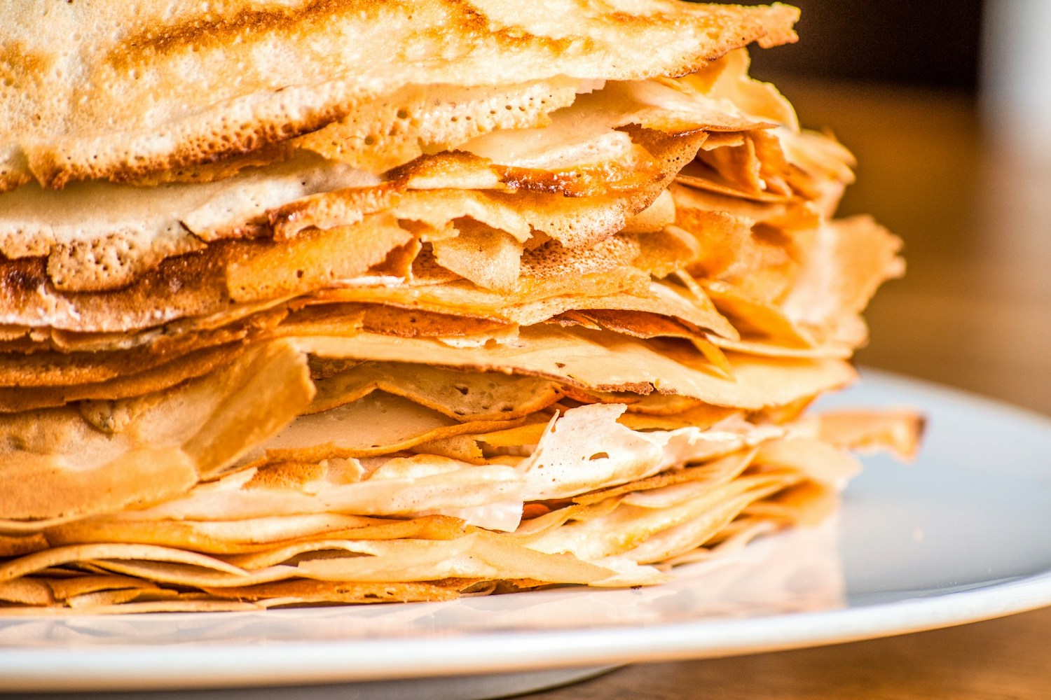 boisson avec crêpes