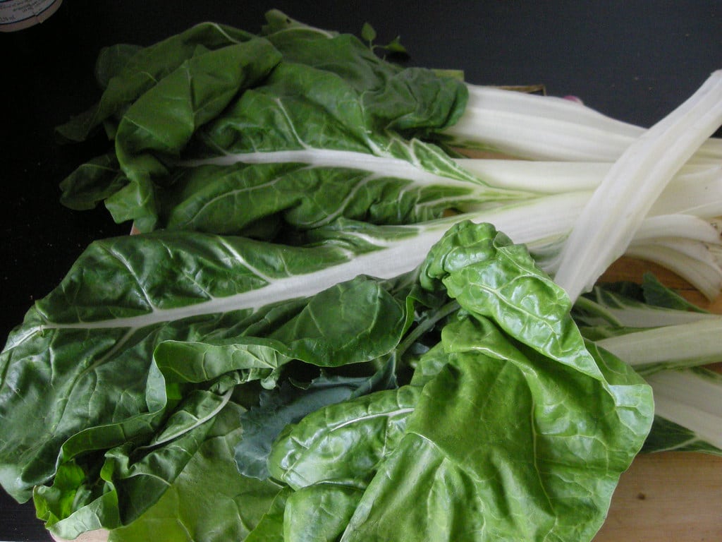 blettes au beurre citronné