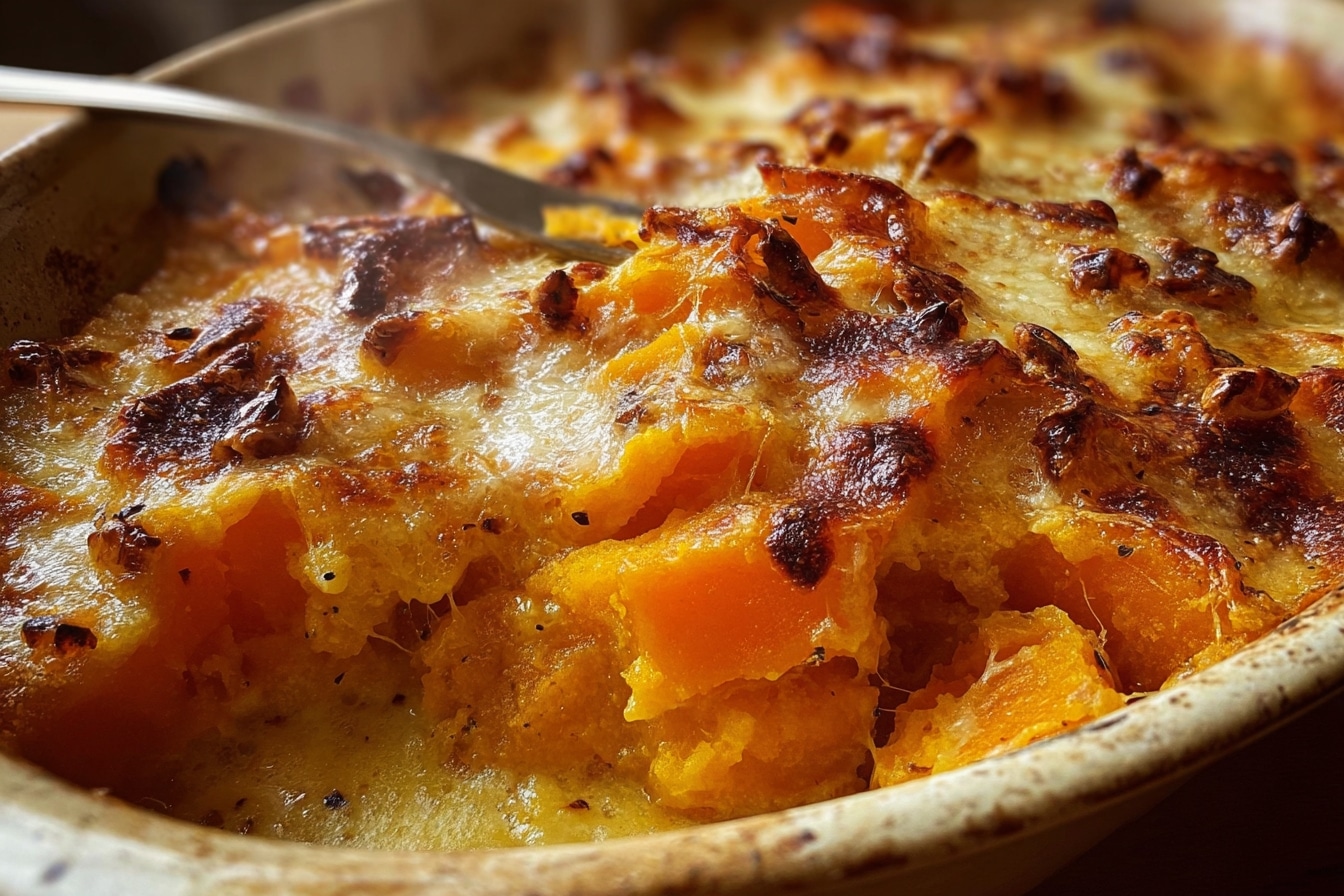 gratin courge bleue de Hongrie