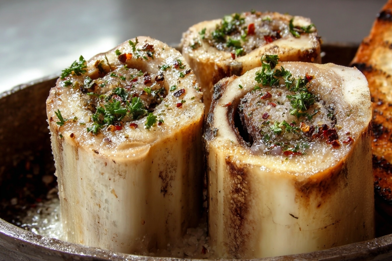 os à moelle au four