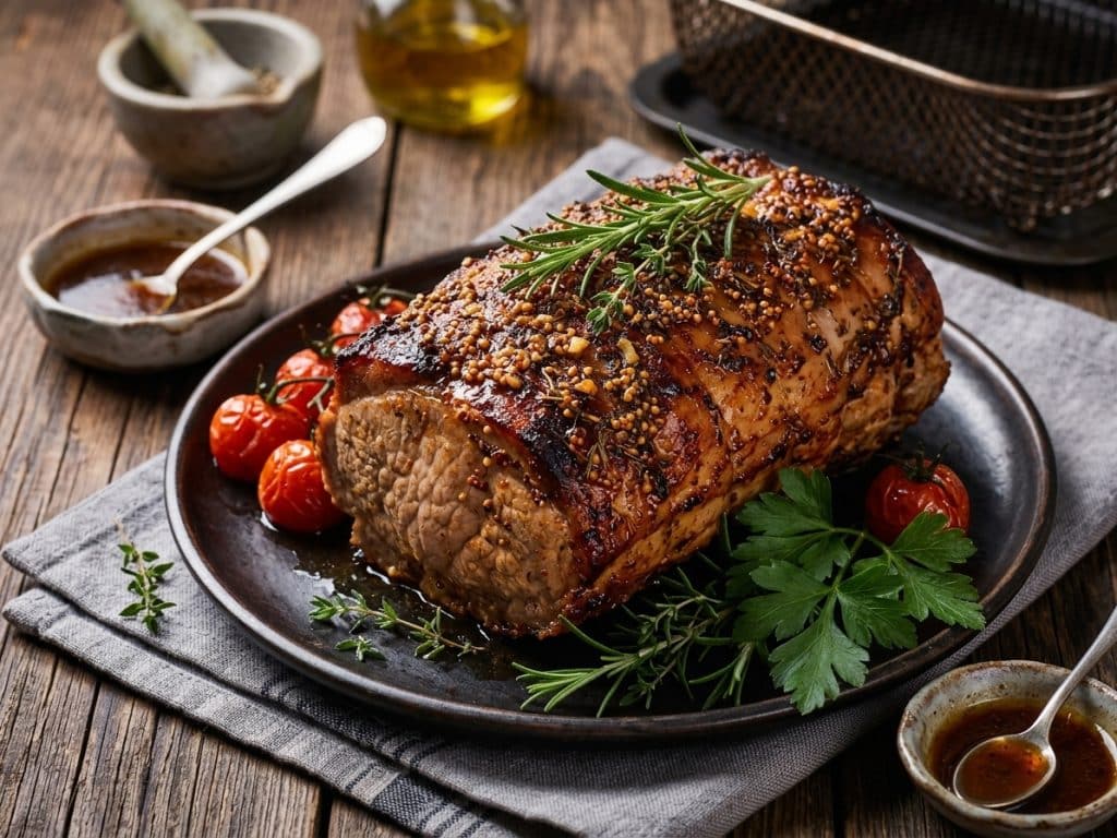 rôti de porc air fryer