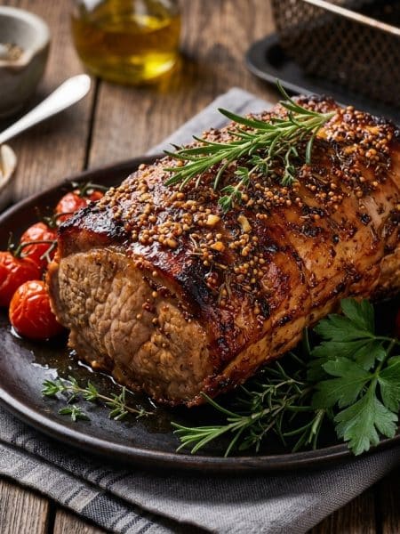 rôti de porc air fryer