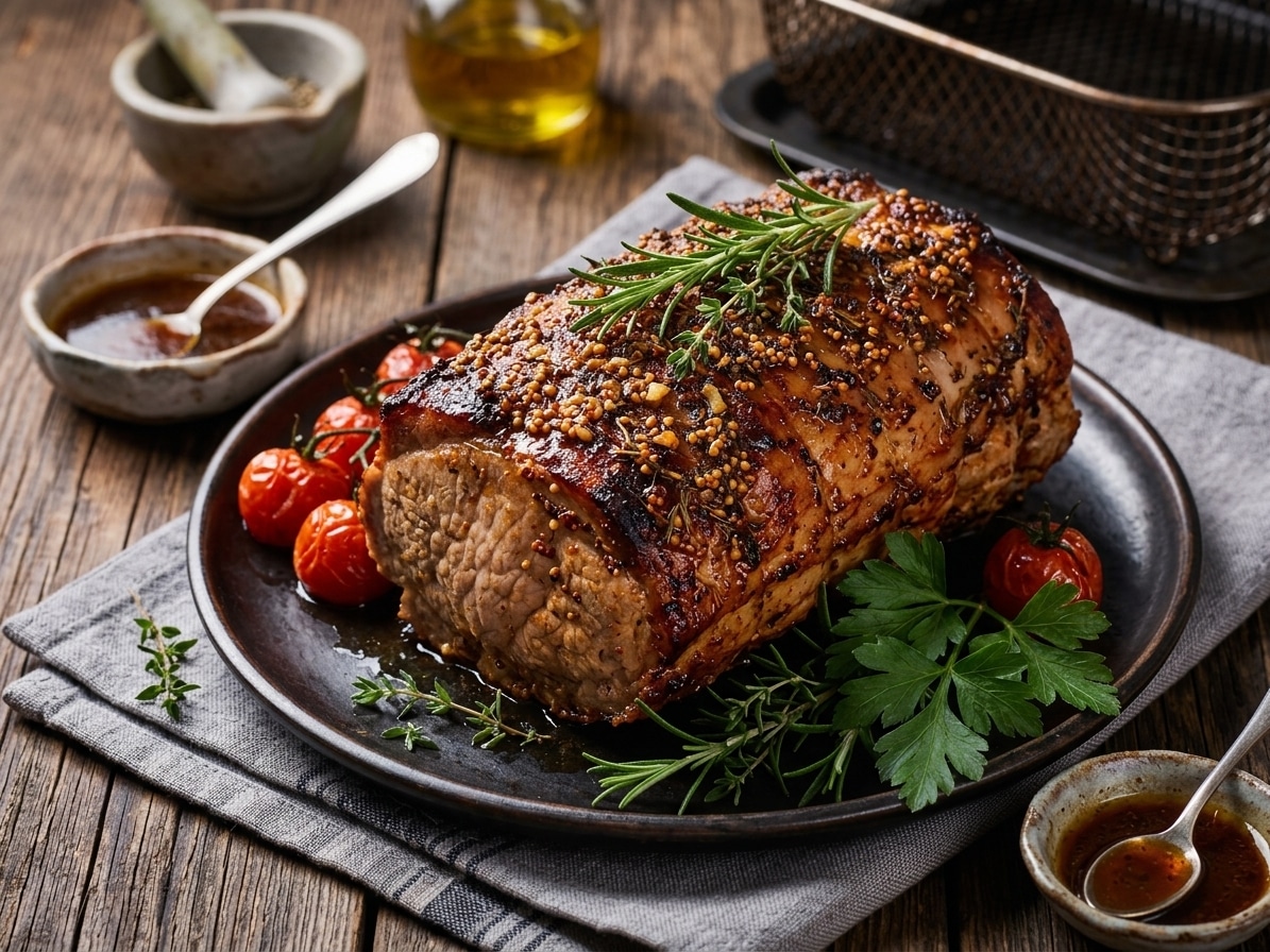 rôti de porc air fryer