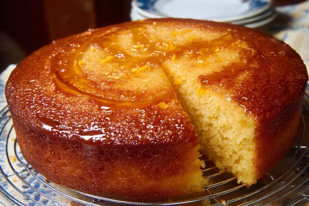 gâteau à l’orange moelleux