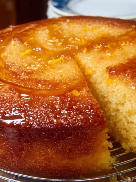 gâteau à l’orange moelleux