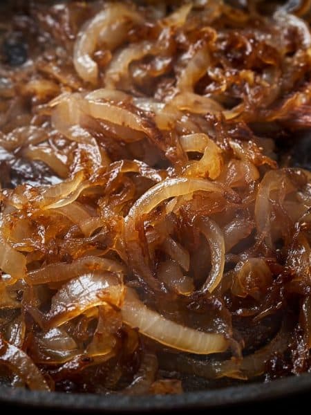 oignons caramélisés