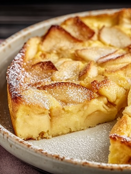 clafoutis aux pommes recette de grand-mère