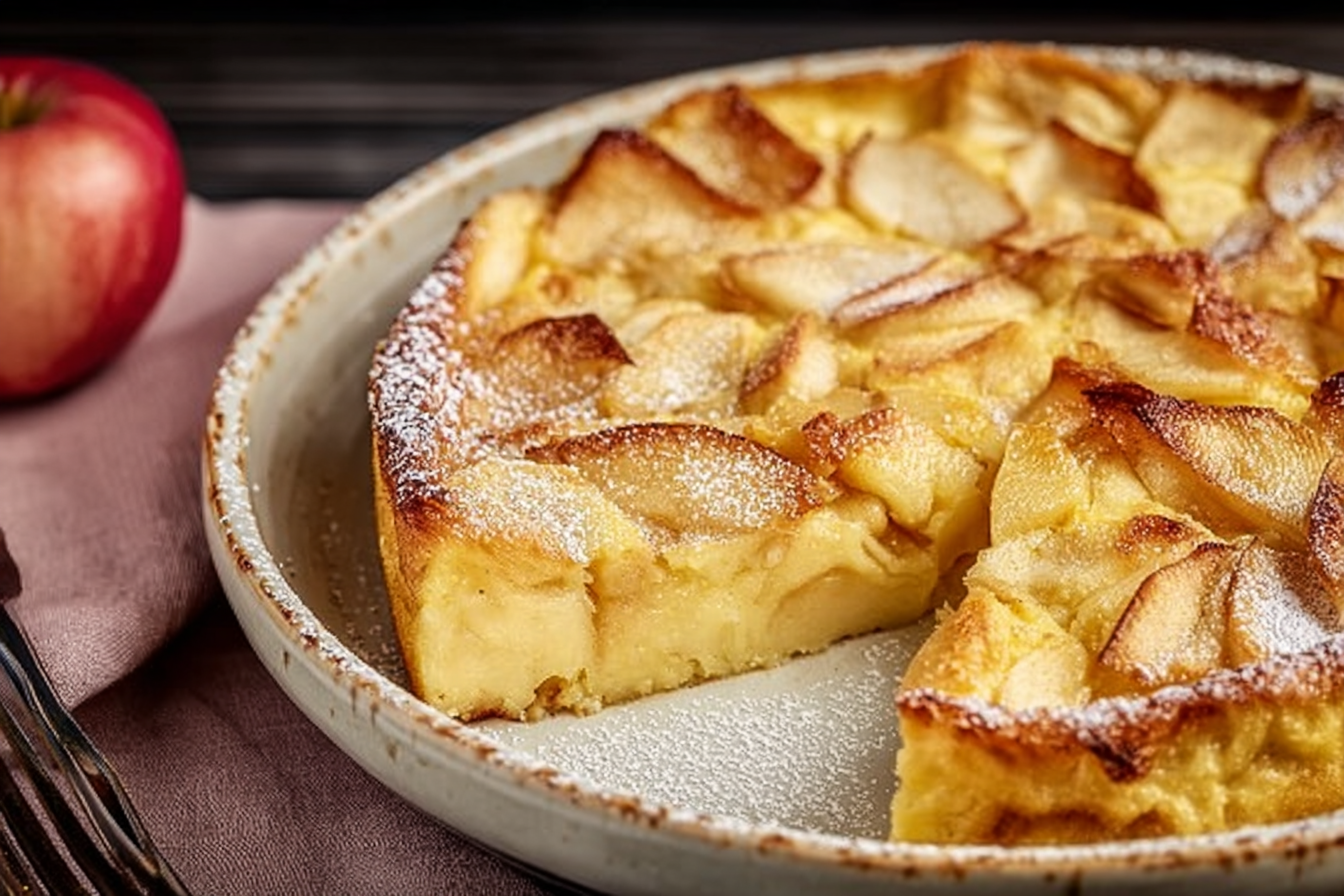 clafoutis aux pommes recette de grand-mère