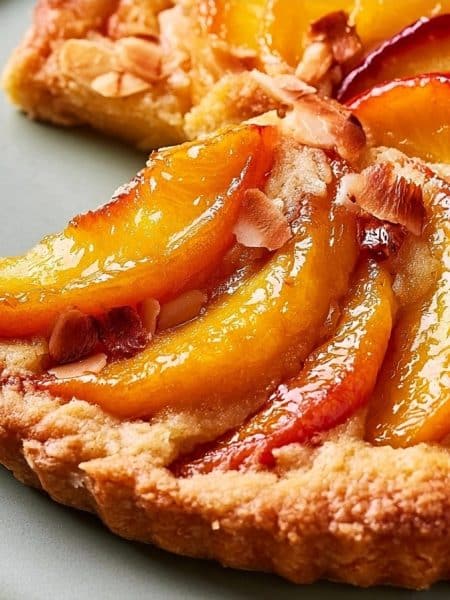 Tarte aux pêches : ma recette de chef pour une pâte croustillante