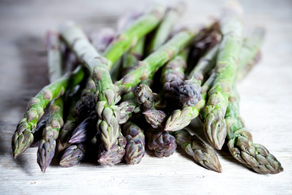 congélation des asperges