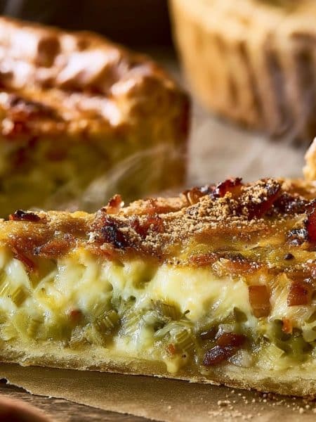 Tarte aux poireaux à l'ancienne : la véritable recette fondante
