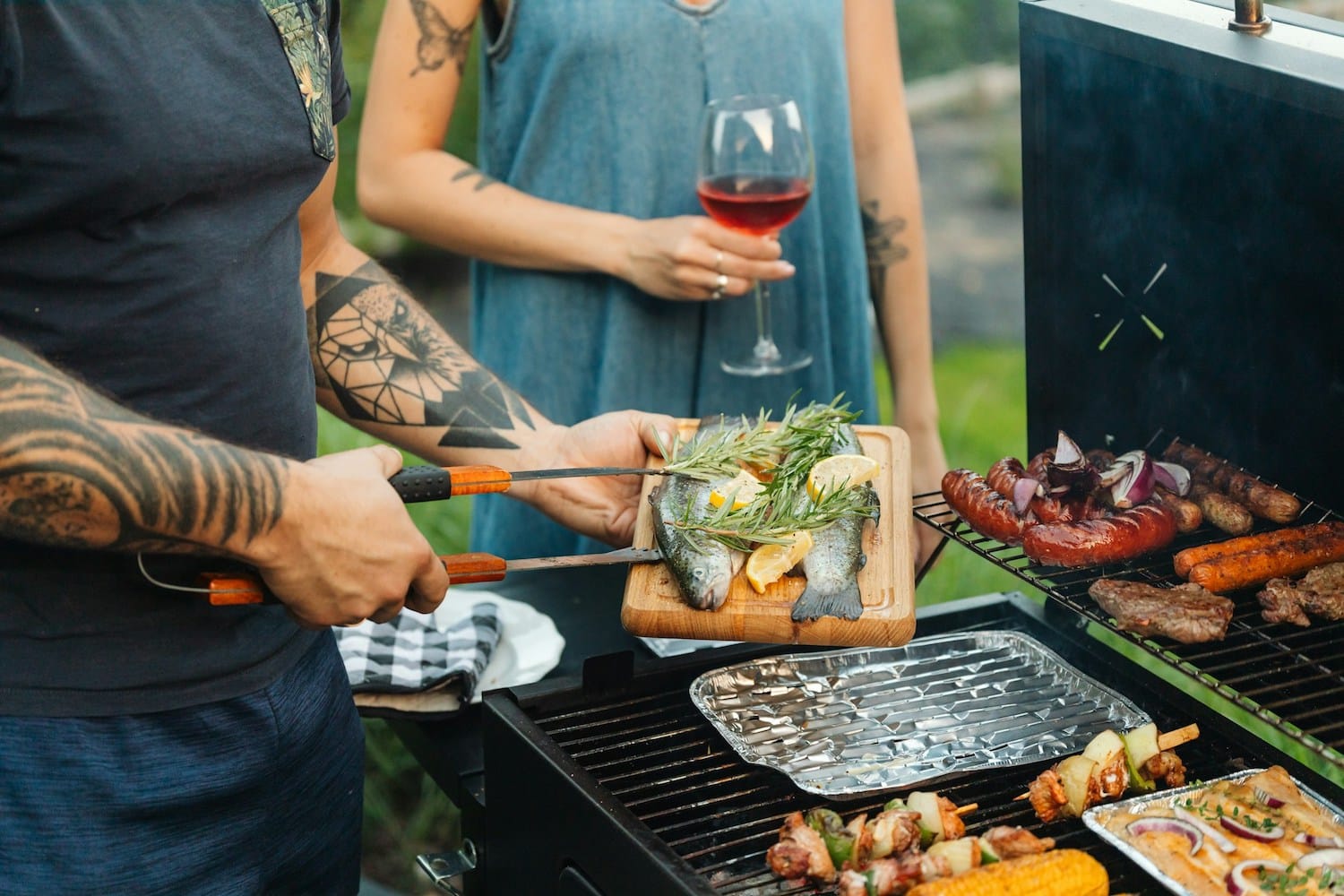 vin pour barbecue