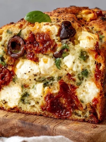 Cake feta et tomates séchées : le secret d'un moelleux irrésistible — photo 1