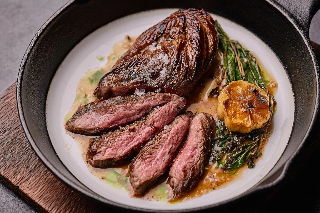 Onglet de veau poêlé : cuisson parfaite et astuces de chef — photo 1