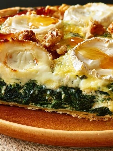 Tarte chèvre épinard : la technique pour une pâte croustillante et un appareil fondant — photo 1