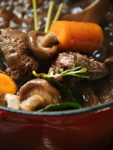 bœuf bourguignon